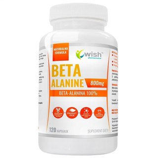WISH Pharmaceutical Beta Alanine 800mg suplement diety 120 kapsułek