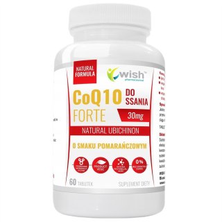 WISH Pharmaceutical CoQ10 Forte 30mg suplement diety 60 tabletek do ssania
