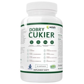 WISH Pharmaceutical Dobry Cukier suplement diety 90 kapsułek