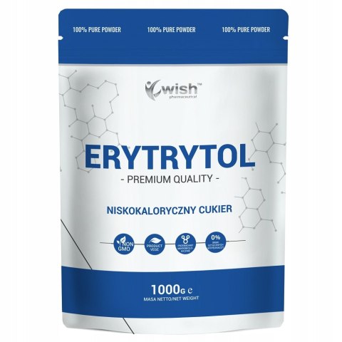 WISH Pharmaceutical Erytrytol niskokaloryczny cukier 1000g