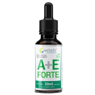 WISH Pharmaceutical Naturalna Witamina A+E Forte suplement diety w kroplach 30ml