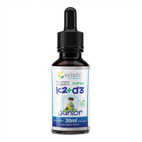 WISH Pharmaceutical Naturalna Witamina K2 + D3 Forte Junior suplement diety w kroplach 30ml
