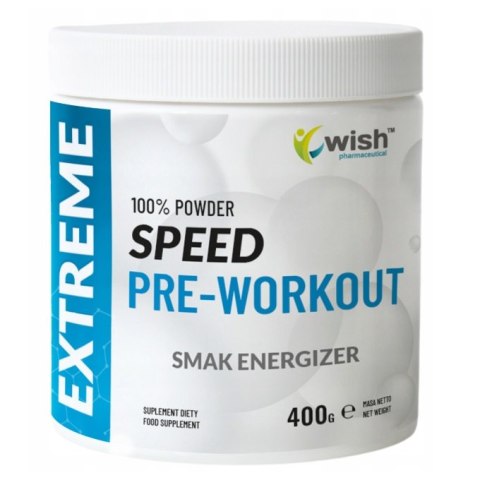 WISH Pharmaceutical Przedtreningówka Speed Pre-Workout suplement diety w proszku 400g
