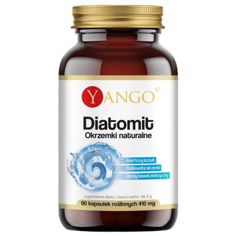 Yango Diatomit okrzemki naturalne suplement diety 90 kapsułek