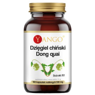 Yango Dzięgiel Chiński Dong Quai suplement diety 100 kapsułek