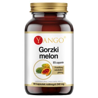 Yango Gorzki melon ekstrakt 10% saponin suplement diety 90 kapsułek