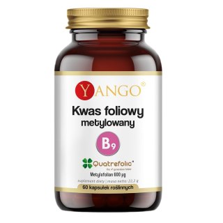 Yango Kwas foliowy metylowany (Quatrefolic®) suplement diety 60 kapsułek