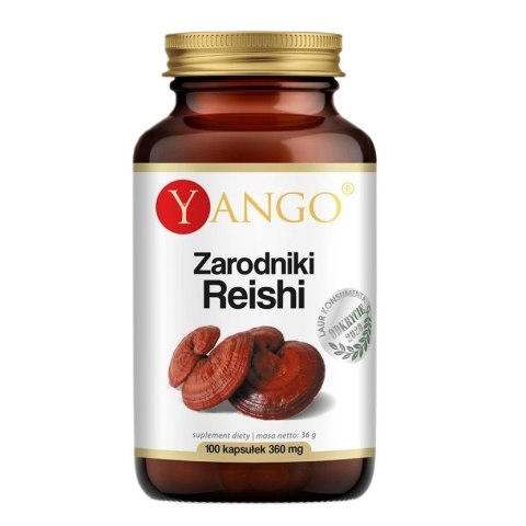 Yango Zarodniki Reishi suplement diety 100 kapsułek