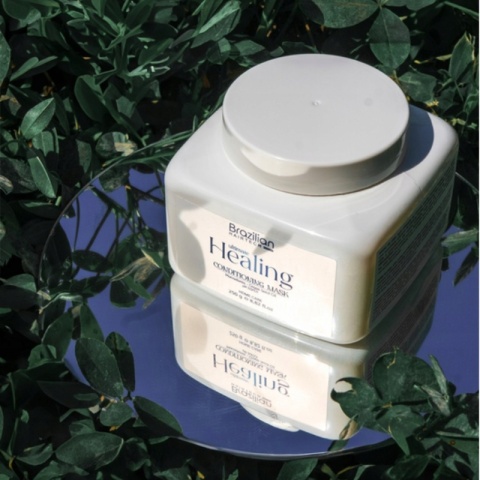 Brazilian Hairtech Ultimate Healing nawilżająca maska do włosów zniszczonych po zabiegach chemicznych 2