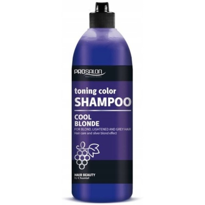 Chantal Prosalon Cool Blonde szampon tonujący kolor do włosów blond rozjaśnianych 500g