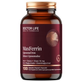 Doctor Life MaxFerrin suplement diety 100 kapsułek