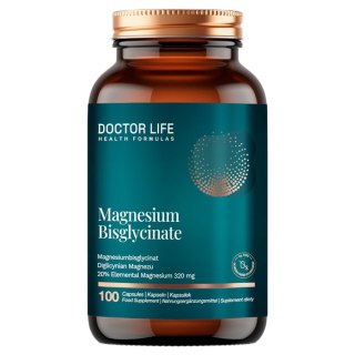 Doctor Life Magnesium Bisglycinate suplement diety 100 kapsułek