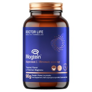 Doctor Life Magtein L-Treonian Magnezu 2000mg suplement diety w proszku 90g