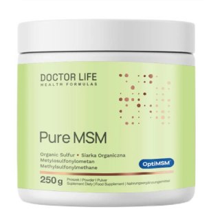 Doctor Life Pure MSM suplement diety w proszku 250g