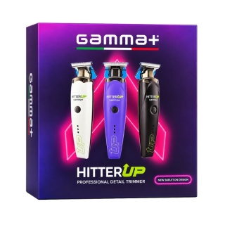Gamma Piu Hitter Up trymer do włosów bezprzewodowy 3 odbudowy 4 nasadki