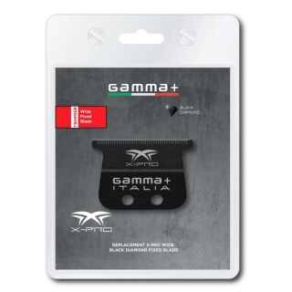 Gamma Piu X-Pro DLC ostrze stałe do trymera Hitter, Cruiser, Protégé, X-Evo, Cyborg, Cruiser