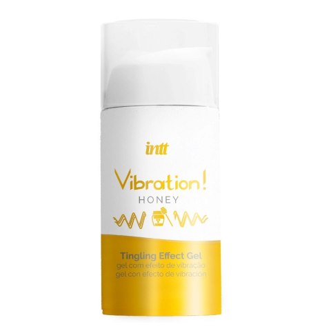 INTT Vibration! żel intymny z efektem wibracji Honey 15ml