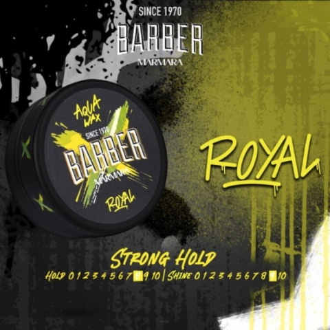 Marmara Barber Aqua Wax Royal pomada do włosów 150ml
