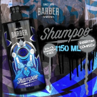 Marmara Barber Hair Keratin szampon regenerujący z keratyną i olejkiem arganowym 1150ml