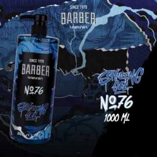Marmara Barber Shaving Gel No.76 żel do golenia z pompką 1000ml