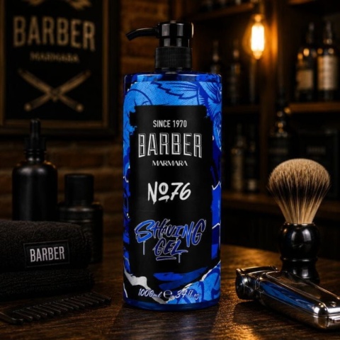 Marmara Barber Shaving Gel No.76 żel do golenia z pompką 1000ml
