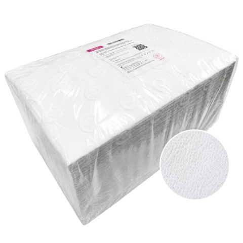 Ręcznik włókninowo-celulozowy w płatach, perforowany SOFT, medyczny 70x50cm 100szt