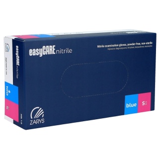 Zarys easyCare Rękawiczki Nitrylowe Niebieskie S 100szt