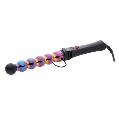 GAMMA PIU Iron Bubble Rainbow, antystatyczna lokówka bąbelkowa 33mm