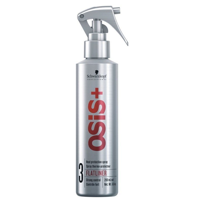 Schwarzkopf OSIS+ Sleek Flatliner, termoochronne serum prostujące w sprayu 200ml Schwarzkopf OSIS+ Sleek Flatliner, termoochronne serum prostujące w sprayu 200ml