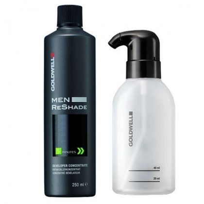 Goldwell Men ReShade, aktywator do tuszowania siwizny + aplikator 250ml