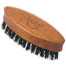 Gorgol Beardyman Micro Brush Szczotka kieszonkowa jasna kartacz wąsy broda
