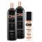Chi Luxury Black Seed Oil szampon, odżywka, krem do loków zestaw mały