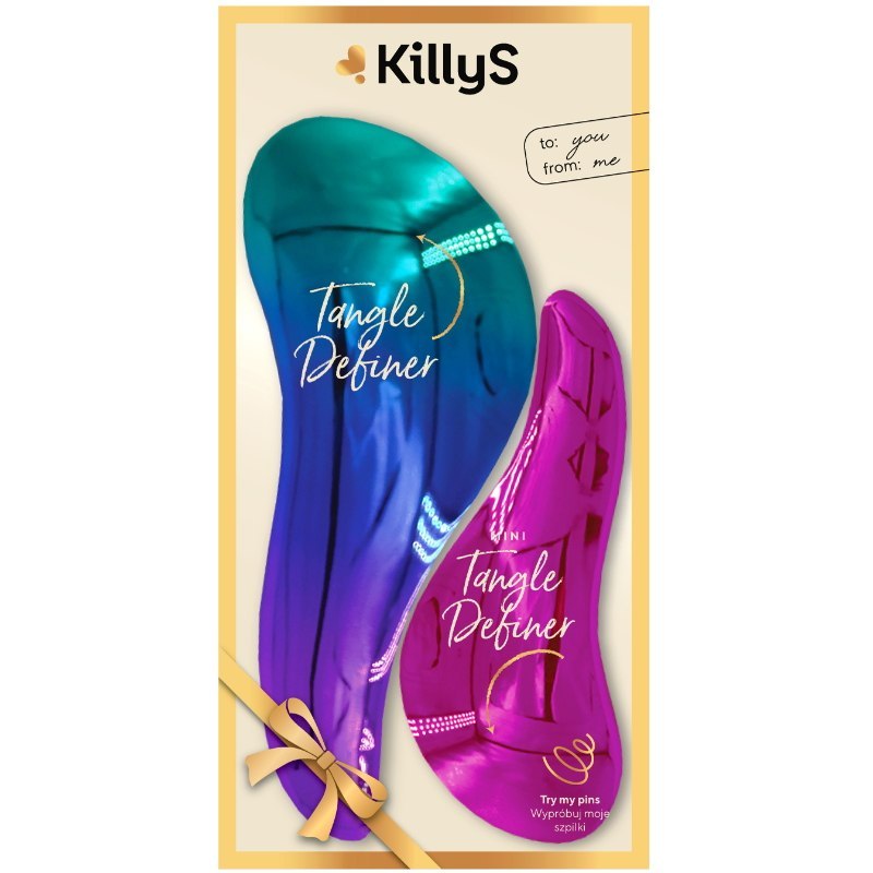 Killys Tangle Definer szczotki, zestaw prezentowy Killys Tangle Definer szczotki, zestaw prezentowy