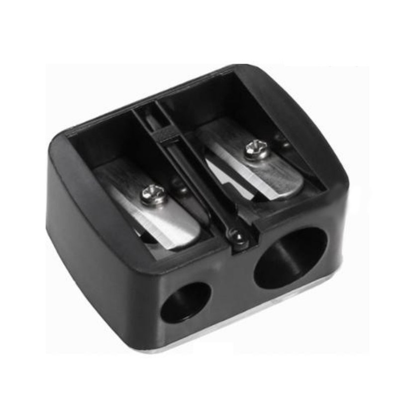 Temperówka do kredek, podwójna MakeUp Dual Sharpener Intervion Temperówka do kredek, podwójna MakeUp Dual Sharpener Intervion