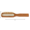Gorgol Wood Needle Brush, szczotka podłużna z drewnianymi igłami, ciemna 5R