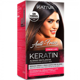 Kativa Keratin Xtreme Care nanoplastia, keratynowe prostowanie dla włosów zniszczonych, wymagających regeneracji