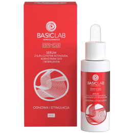 BasicLab serum z czystym retinolem 0,5% odnowa i stymulacja 30ml
