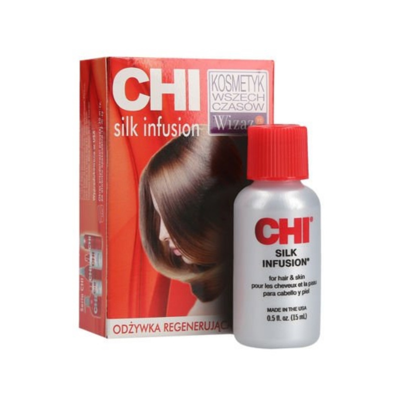 CHI Silk Infusion, odżywczy jedwab do włosów 15ml