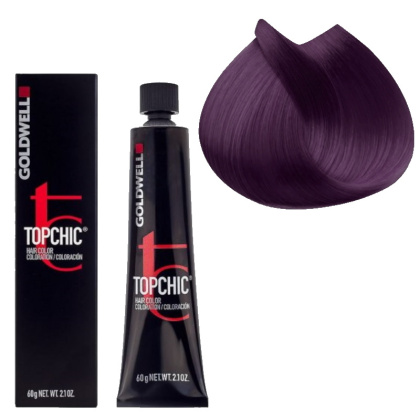 Goldwell Topchic, profesjonalna farba do włosów 6BP@VA 60ml