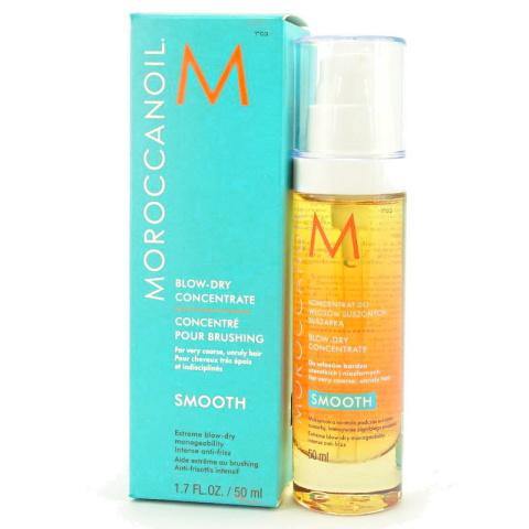 Moroccanoil Smooth, koncentrat do włosów suszonych suszarką 50ml