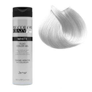 Be Color Crazy Toner w Żelu 12 minute Biały 150 ml