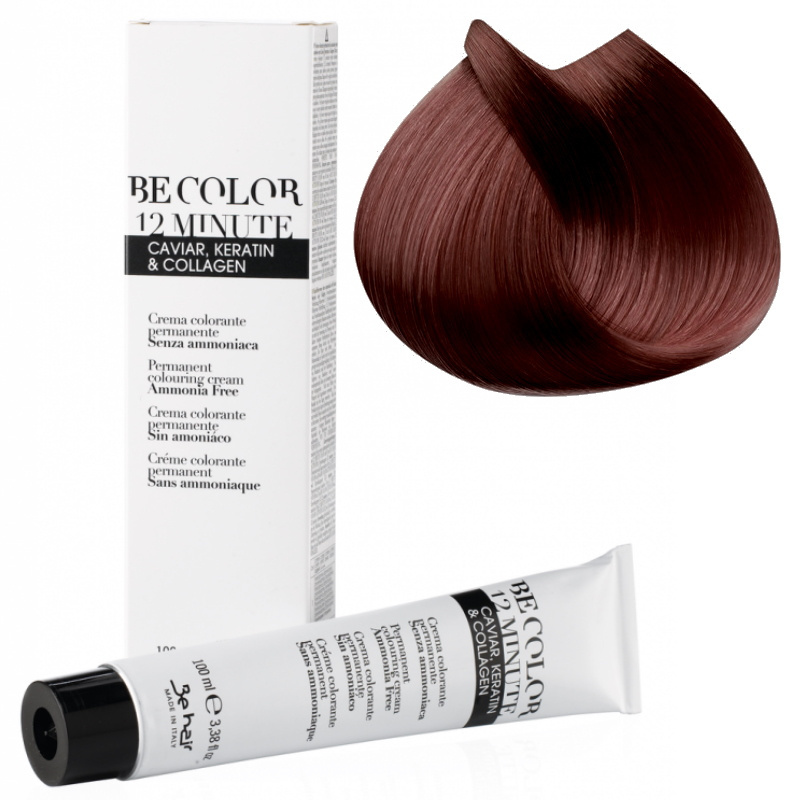 Be Hair Be Color, farba do włosów bez amoniaku 4.5 100ml Be Hair Be Color, farba do włosów bez amoniaku 4.5 100ml