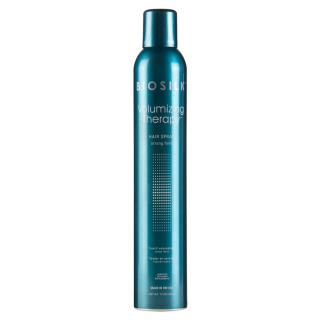 Biosilk Volumizing Therapy Hair Spray, Silny lakier dodający objętości 340ml