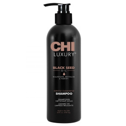 CHI Luxury Black Seed Oil, szampon odmładzający z olejkiem z czarnuszki 739ml