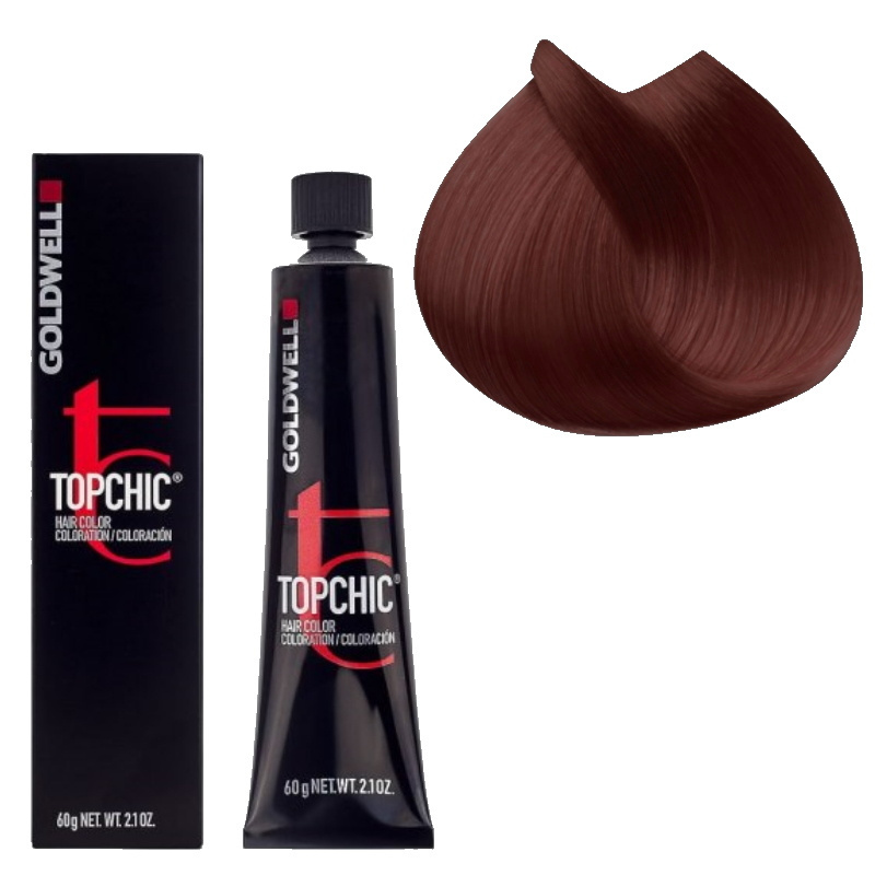 Goldwell Topchic, profesjonalna farba do włosów 5RR MAX 60ml Goldwell Topchic, profesjonalna farba do włosów 5RR MAX 60ml