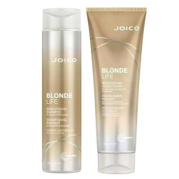 Joico Blonde Life, Zestaw do włosów rozjaśnionych Szampon 300ml + Odżywka 250ml