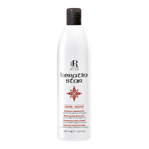 RR Keratin Star, szampon odbudowujący do włosów zniszczonych 350ml