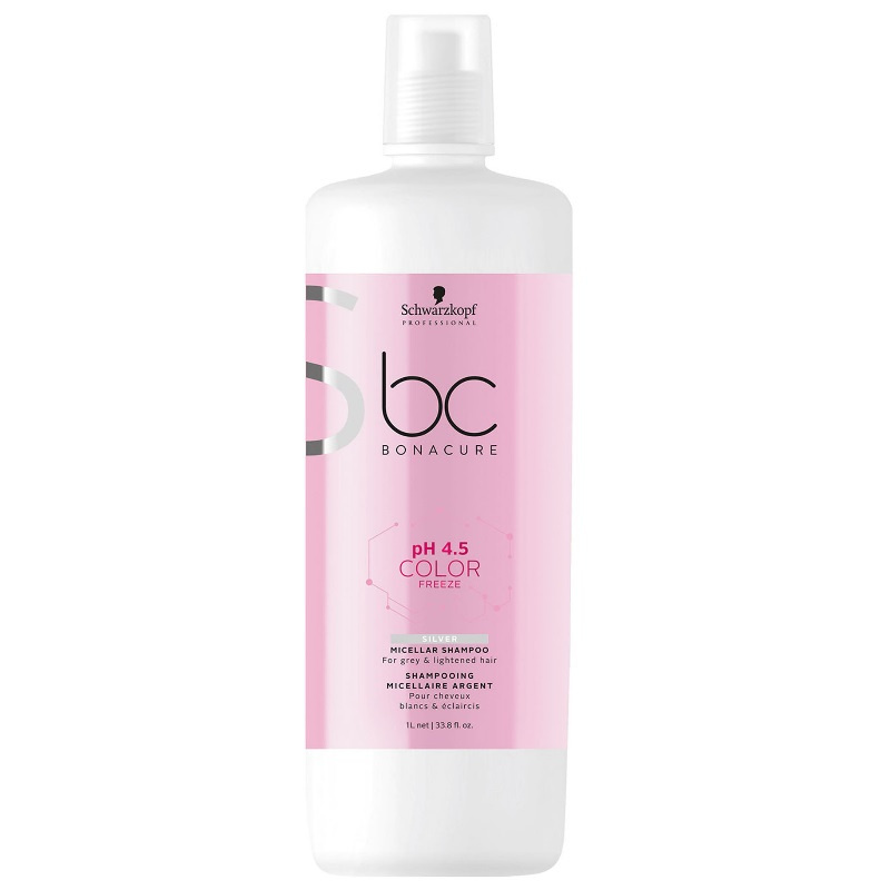 Schwarzkopf BC Color Freeze pH 4.5, micelarny szampon do chłodnych odcieni blond 1000ml