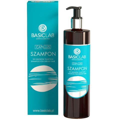 BasicLab szampon do włosów tłustych 300ml