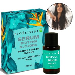 Bioelixire Biotyna Jojoba serum wzmacniające włosy